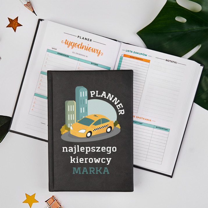Najlepszego kierowcy - Planer Książkowy A5 Najlepszego kierowcy - Planer Książkowy A5